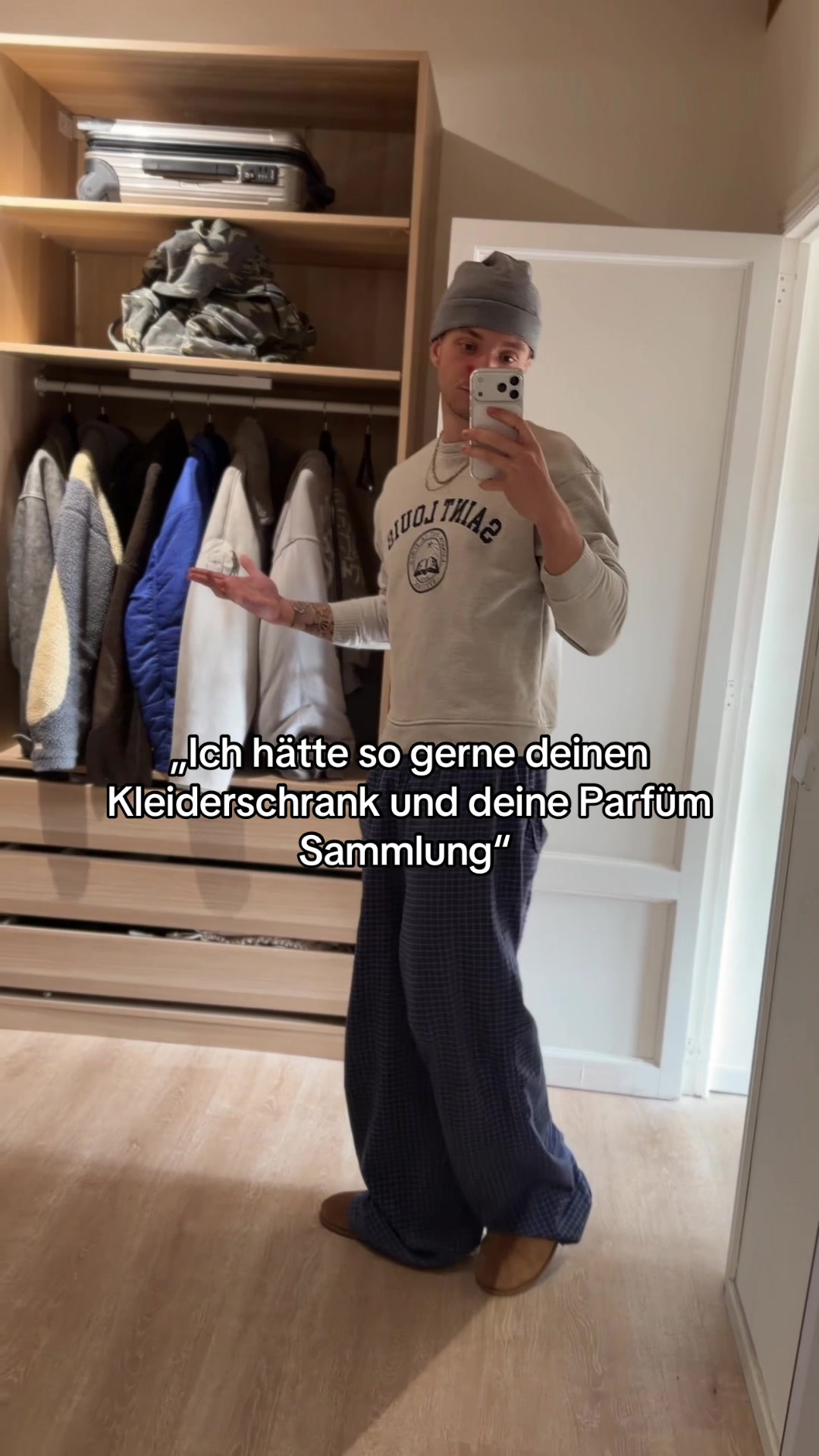 Closet and fragrance collection tour, TikTok cover