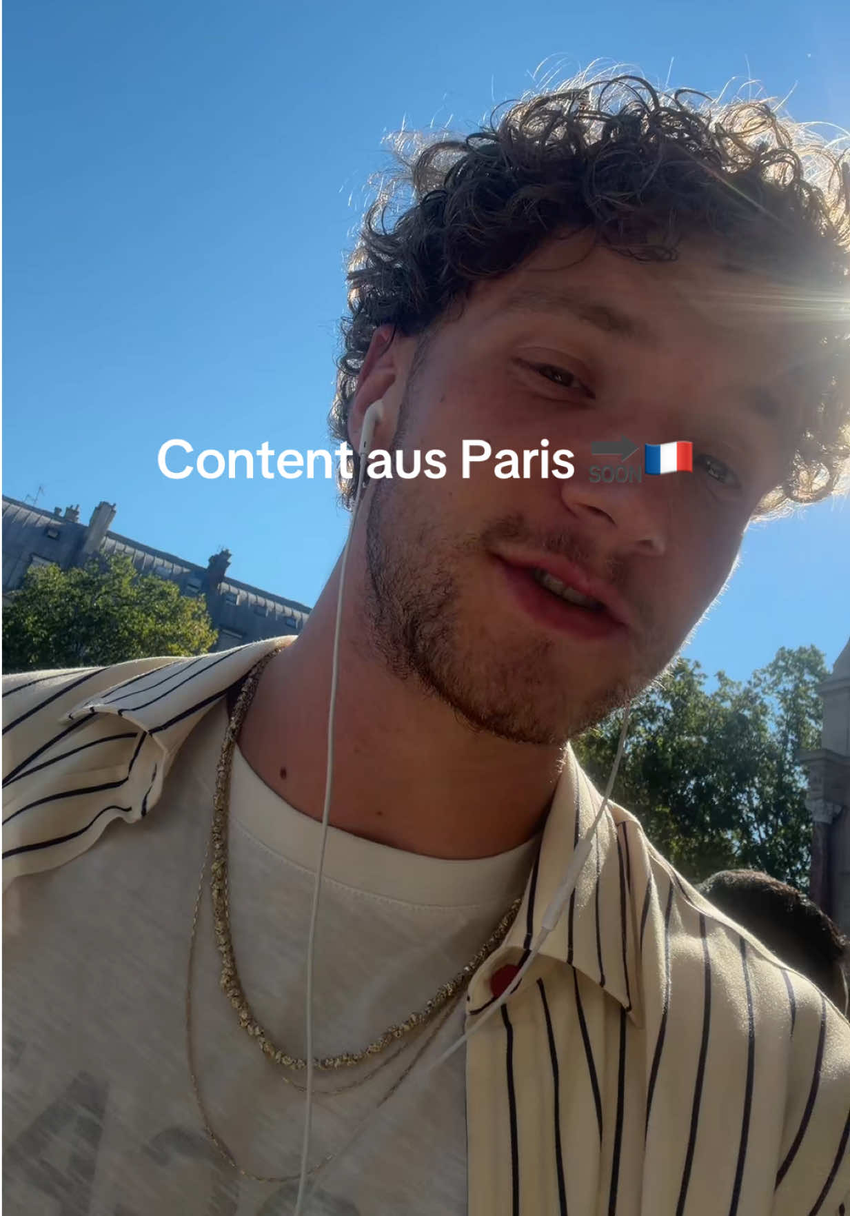 Content from Paris teaser selfie