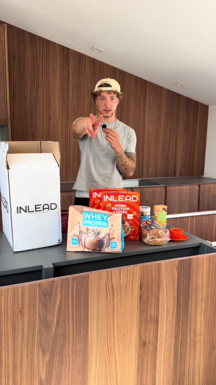 Inlead nutrition box unboxing, TikTok cover